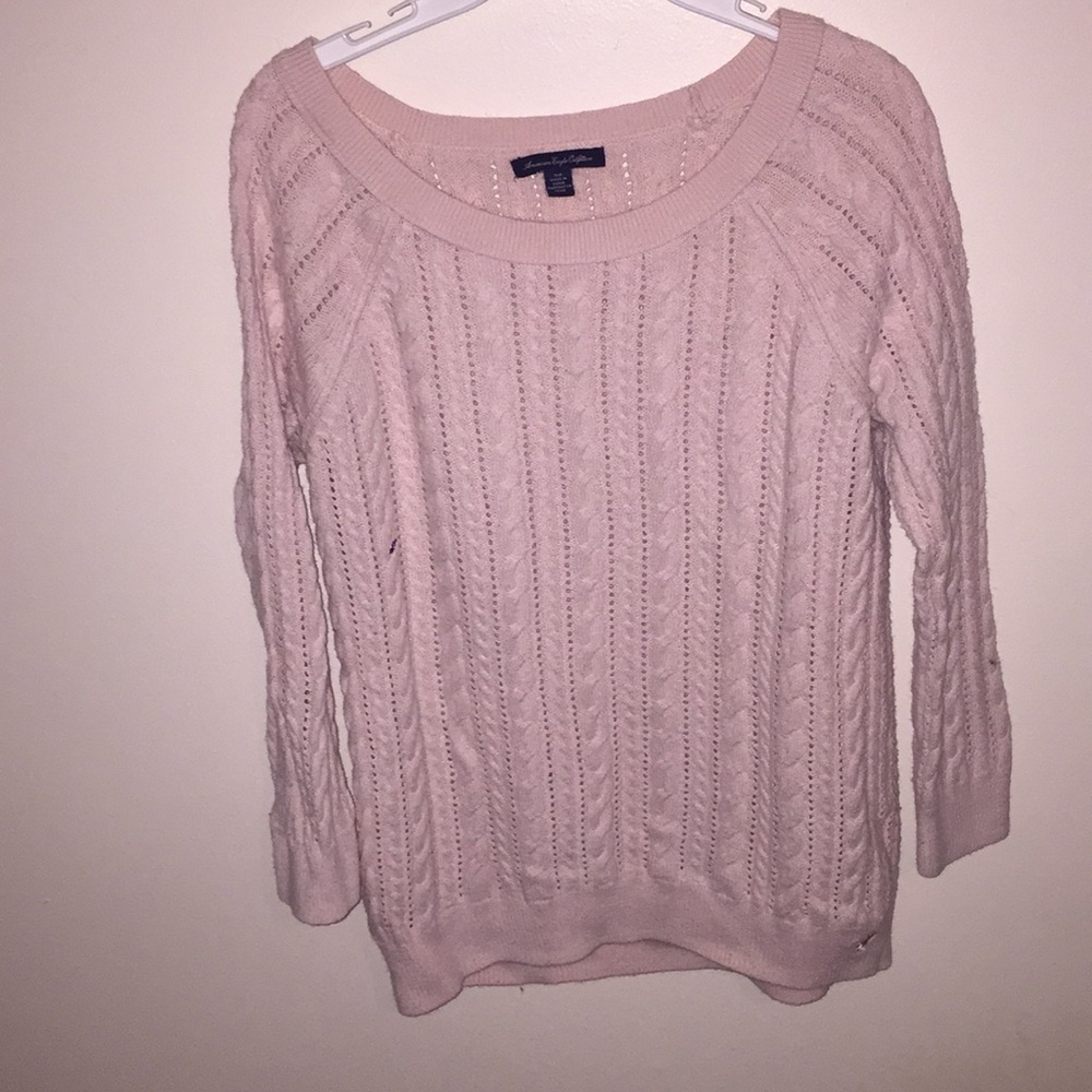 Pink sweater